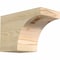 Ekena Millwork Huntington Rough Sawn Rafter Tail, Douglas Fir, 6"W x 8"H x 12"L RFT06X08X12HUN00RDF - alternate 1